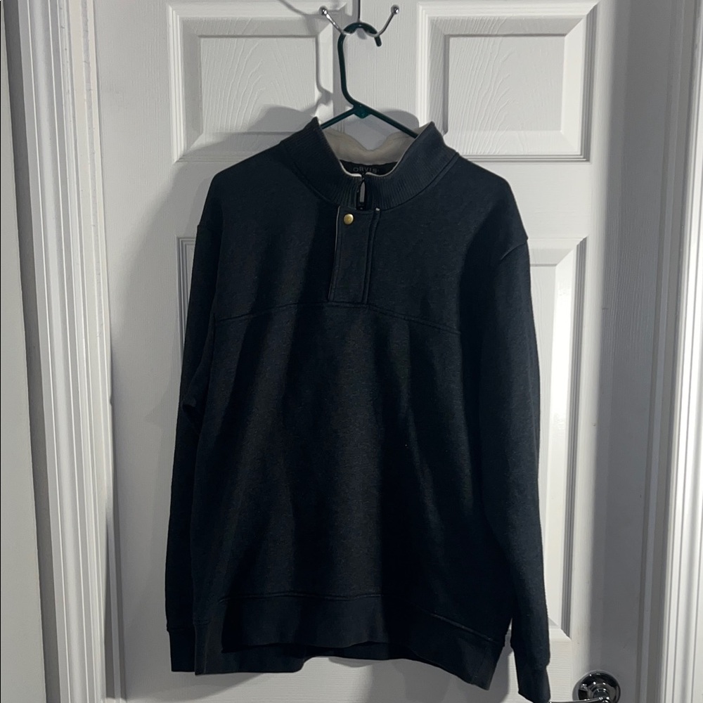 Orvis Men's Navy Sweater